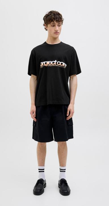 Produktbild Jack & Jones Gedruckt Rundhalsausschnitt T-shirt T-shirt (XL)