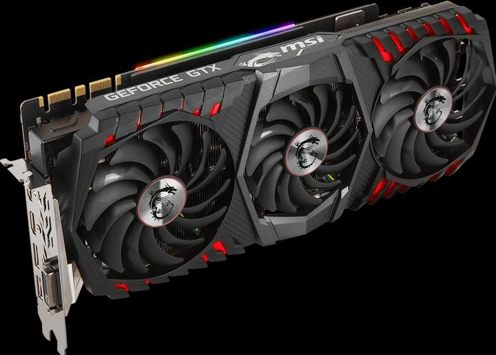 Produktbild MSI GeForce GTX 1080 Ti GAMING X TRIO (11 GB)