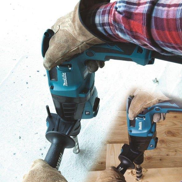 Actual product image Makita HR 2630 TJ combi hammer 800 W 2.4 J SDS Plus + quick-action chuck + Makpac (Electrical connection)