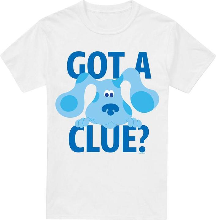 Actual product image Blue´s Clues Mens Get A Clue T-Shirt (4XL)
