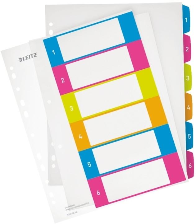 Energie-Label Leitz WOW PC-beschriftbares Register
