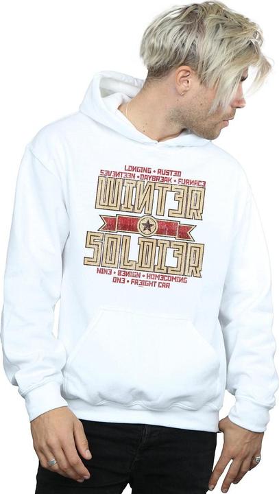 Actual product image Mens Winter Soldier Trigger Badge Hoodie (XXL)