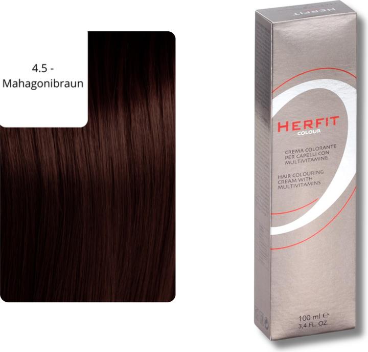 Actual product image XanitaliaPro Hair Colour With Vitamins (4.5 - Mahogany brown)