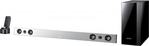 Produktbild Samsung HW-D570, 2.1 Soundbar, Ipod Cradle, Wireless Subw. (310 W, 2.1 Kanal)