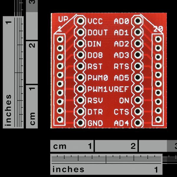 Image du produit SparkFun Carte de rupture pour modules XBee (Composant de puissance)