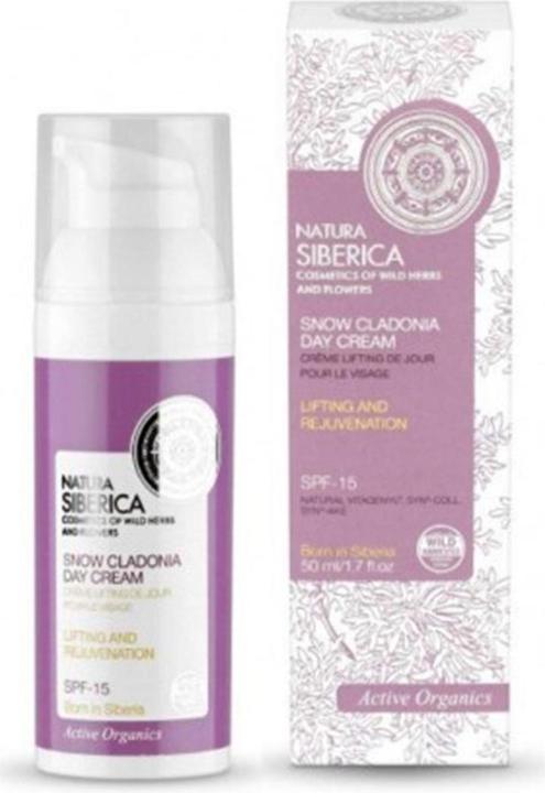 Actual product image Natura Siberica Snow Cladonia Natural Day Cream Active Organics 50ml (50 ml, Day cream)