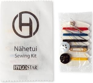 Image du produit Hygostar Kit de couture, 10 pièces, emballage individuel idéal pour l'hôtellerie et la restauration