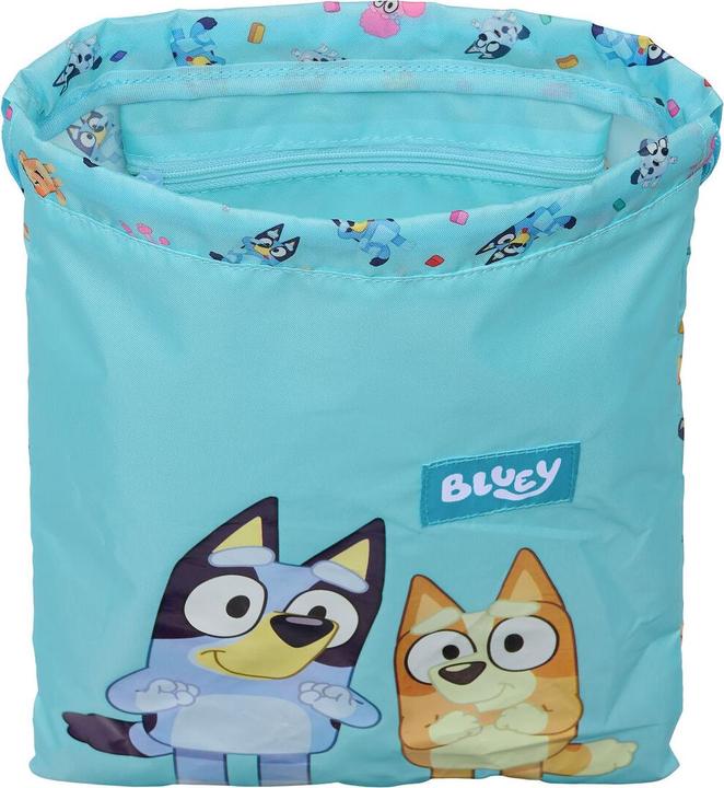 Immagine prodotto Bluey Borsa zaino con cinghie sky blue 26 x 34 x 1 cm