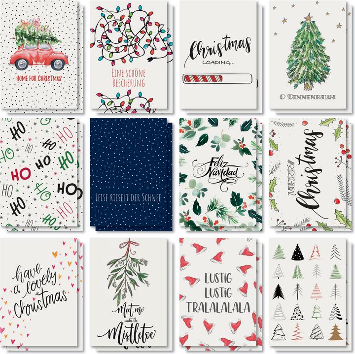 Produktbild Sigel Weihnachts-Postkarten-Set (1 Stk.)