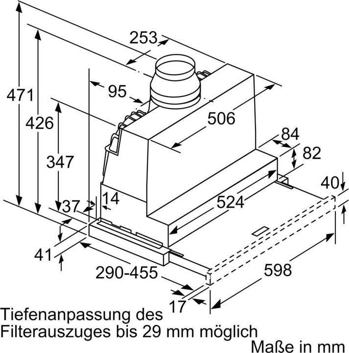 Immagine prodotto Neff D46ML54X1 (Cappuccio a schermo piatto)