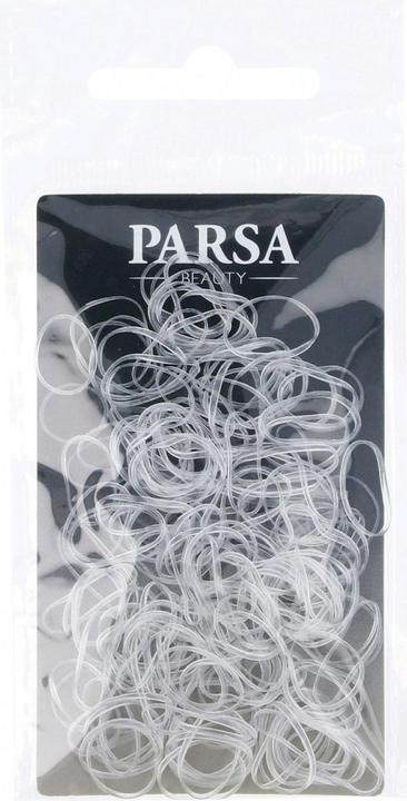 Immagine prodotto Parsa Beauty Mini elastici per capelli Parsa, trasparenti 150 pezzi. (Elastico per capelli)