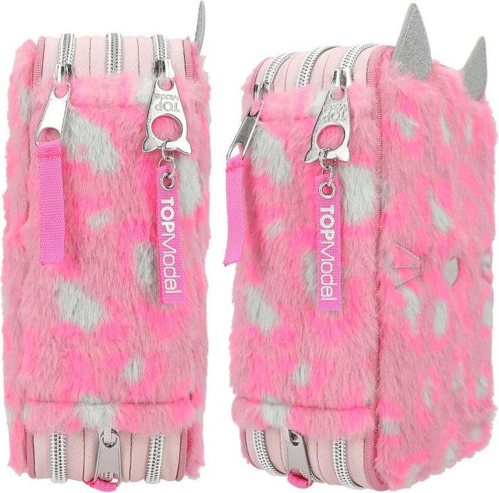 Productafbeelding Depesche TOPModel 3-vaks etui Leo WILD