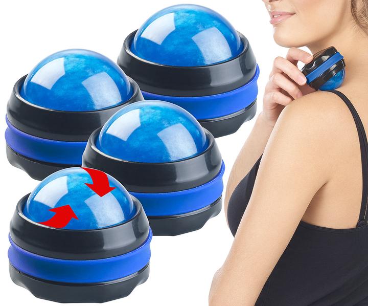 Actual product image Newgen medicals Set of 4 massage rollers for the whole body