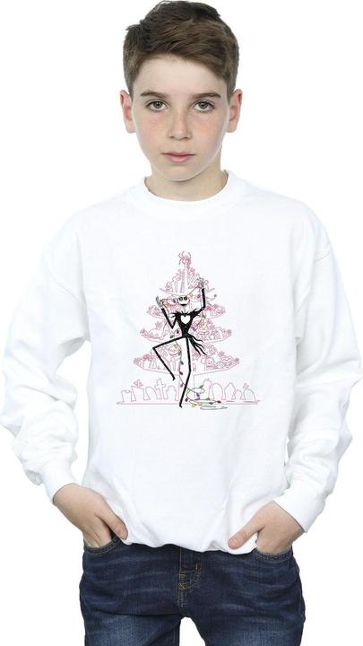 Image du produit Disney - Sweat THE NIGHTMARE BEFORE CHRISTMAS TREE PINK - Garçon (128)