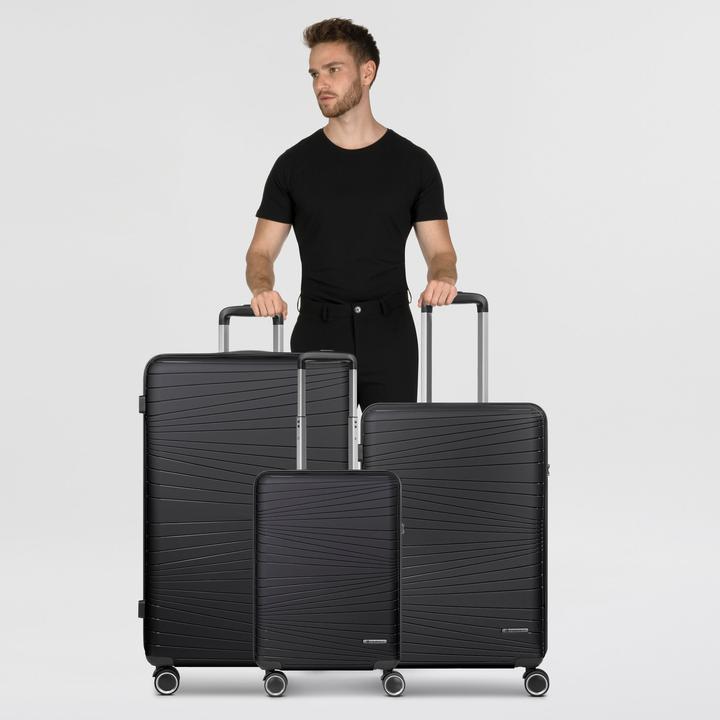 Actual product image Franky Dallas 3.0 4 wheel suitcase set 3-piece (188 l, XL (from 140l))