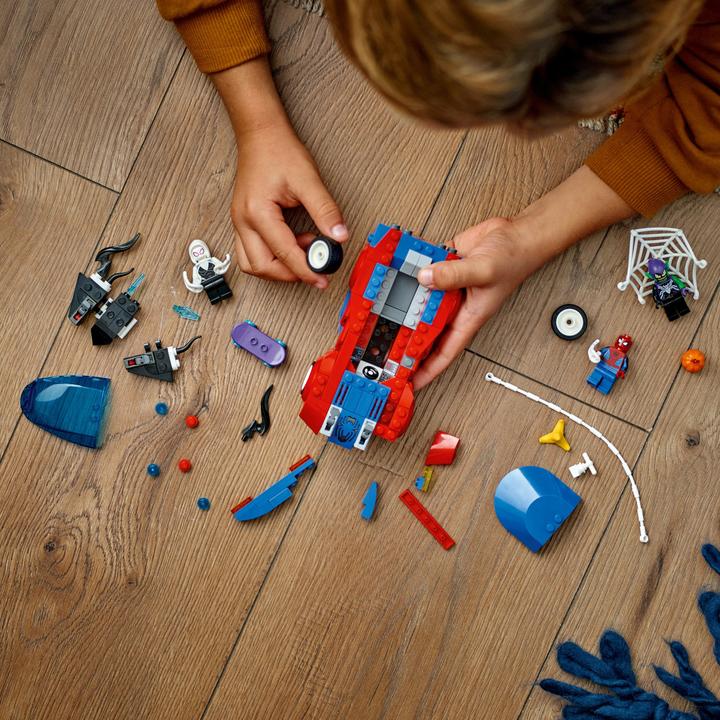 Produktbild LEGO Spider-Mans Rennauto & Venom Green Goblin (76279, LEGO Marvel)