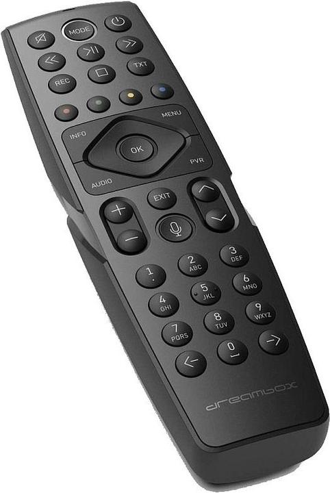 Image du produit Dreambox Télécommande Bluetooth & infrarouge (Télécommande spécifique à l'appareil, Infrarouge, Bluetooth)
