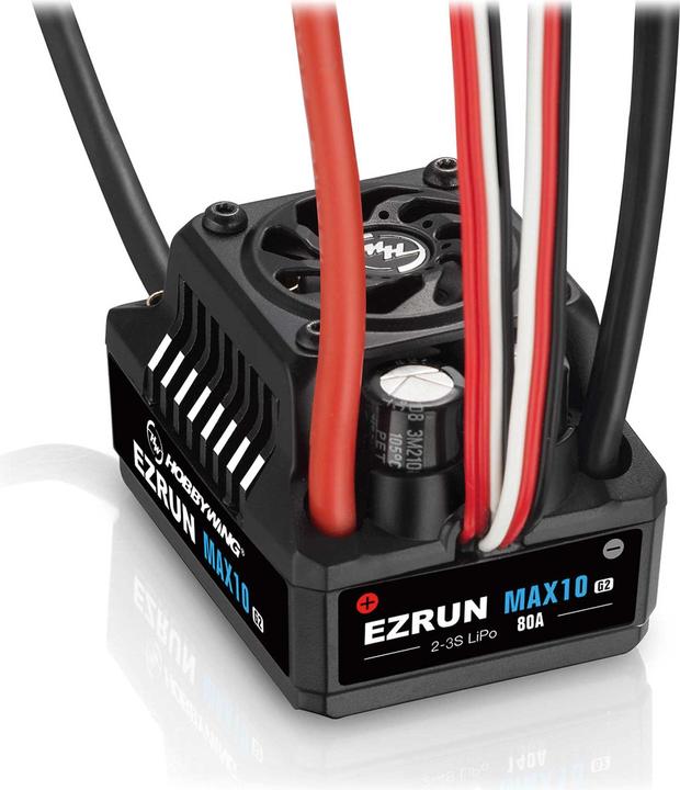 Produktbild Hobbywing Ezrun MAX10 G2 80A Combo mit 3652SD 5400kV 3,175 Welle
