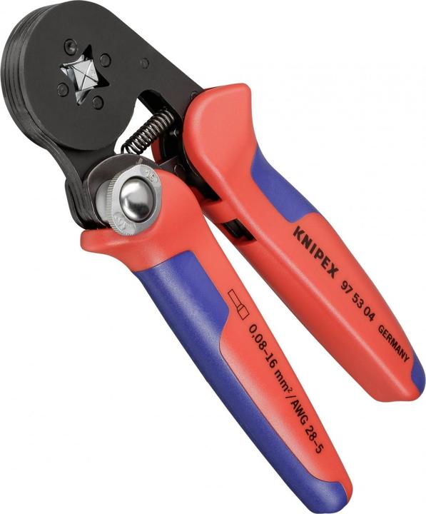 Image du produit Knipex Pince à sertir auto-ajustable pour embouts de câble (180 mm)