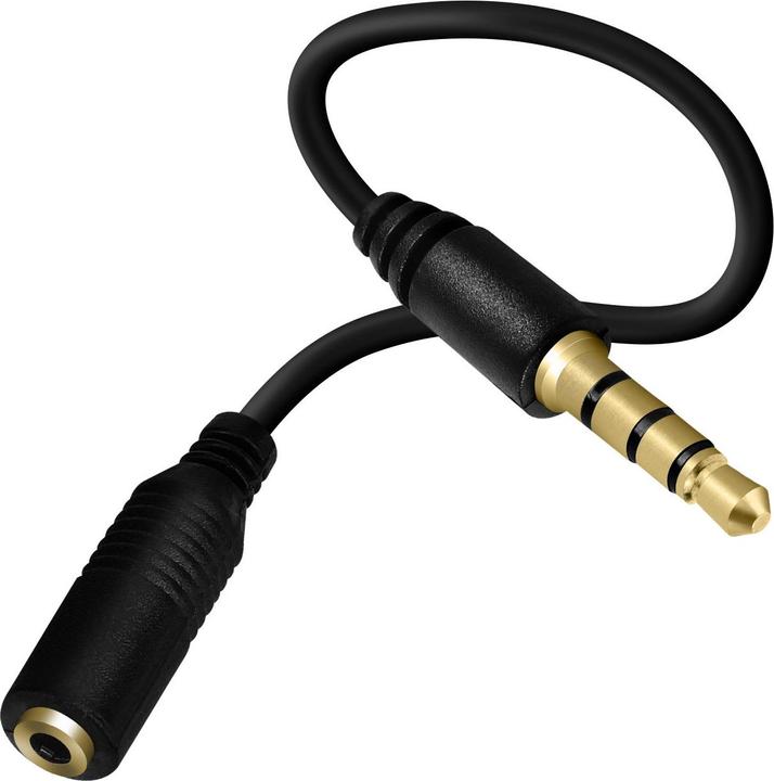 Actual product image Avizar Audio adapter 3.5mm jack plug (0.09 m, 3.5mm jack (AUX))