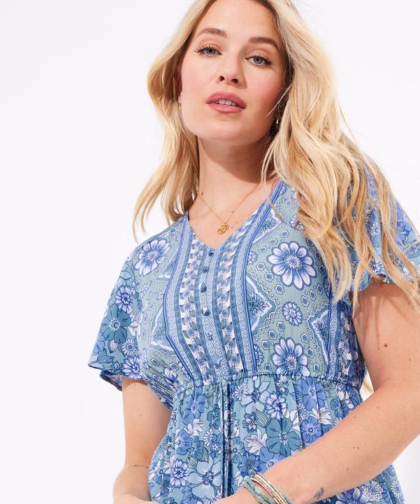 Immagine prodotto Joe Browns Floral Border Tie-Waist Tunic (40)