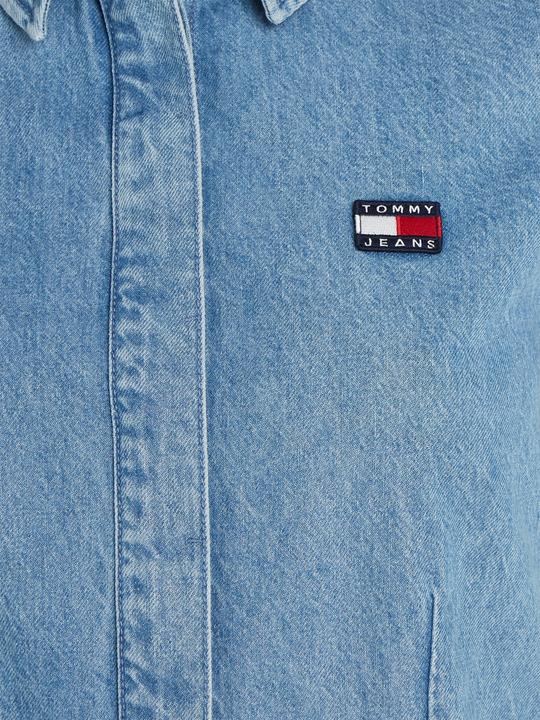 Actual product image Tommy Hilfiger Tjw Badge denim playsuit for women (XS)