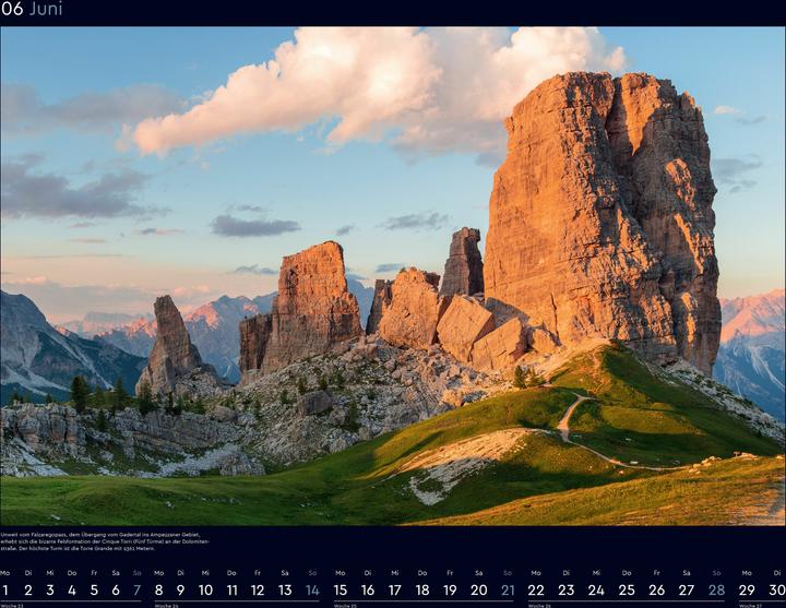 Immagine prodotto Faszinierende Alpen - Wandkalender 2026 (60 x 45 cm, Copertina rigida, Tedesco)