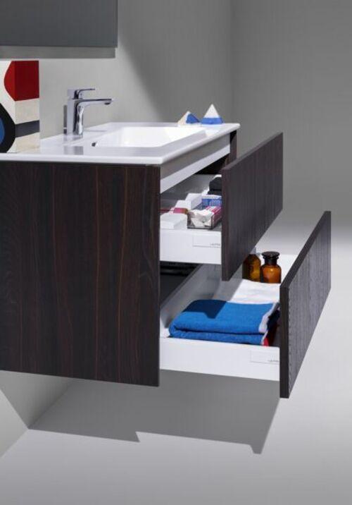 Image du produit Laufen Pro S Set Base 800, lavabo, 1 trou de robinetterie, trop-plein, meuble sous-lavabo inclus, 2