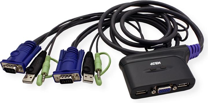 Actual product image Aten CS62US KVM Switch