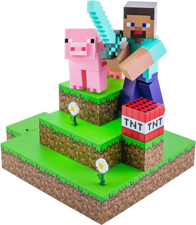 Actual product image Paladone Products Steve Diorama Funkoal Light