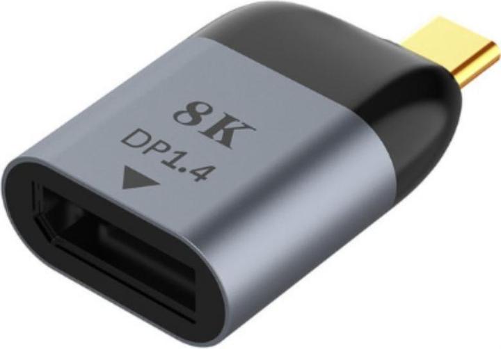 Image du produit Hermex Convertisseur USB-C vers DisplayPort DP 8K Adaptateur convertisseur (m/f) (USB-C, 2.40 cm)
