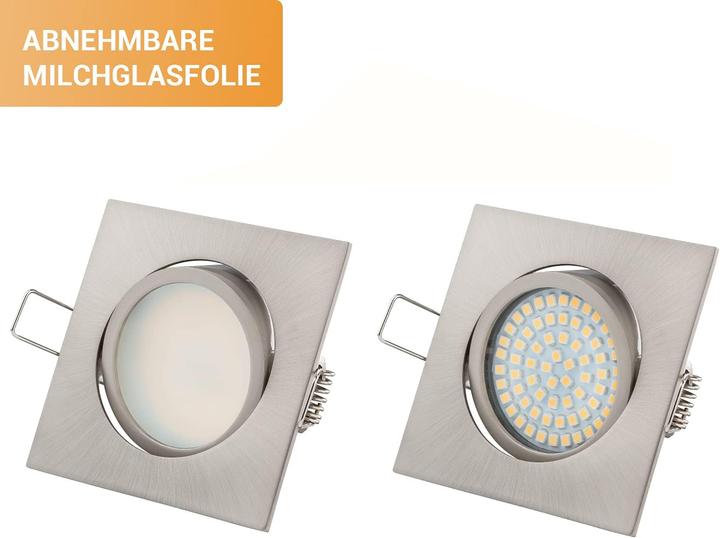 Actual product image Tevea LED recessed spotlight (350 lm)