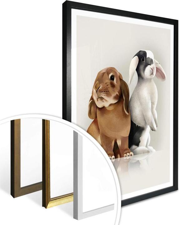 Produktbild Trenddeko Bunny Love (40 x 50 cm)