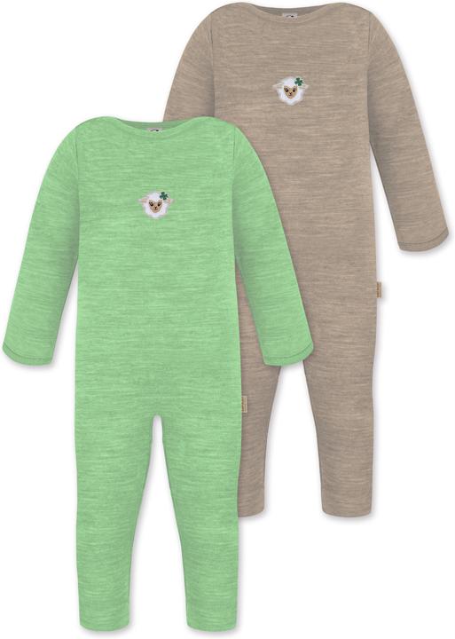 Immagine prodotto Normani Pagliaccetto da 2 pezzi per bambino in merino "Tangoio" - 9595 (56)