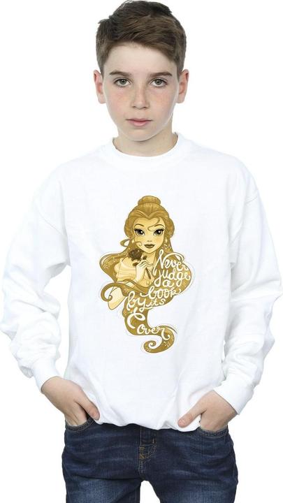 Produktbild Disney Beauty And The Beast Never Judge Sweatshirt Jungen (140, 146)