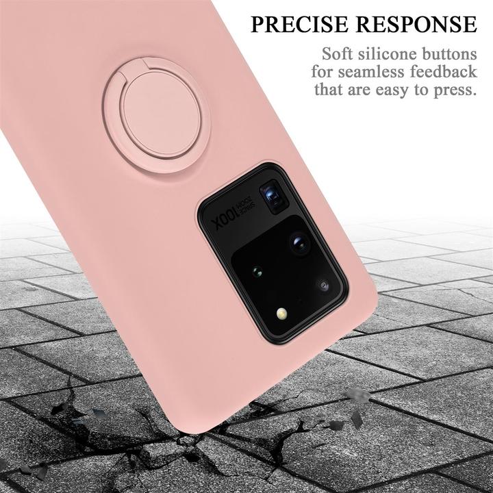 Produktbild Cadorabo TPU Liquid Ring Silicone Case Hülle (Samsung Galaxy S20 Ultra)