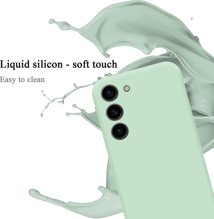 Actual product image Cadorabo Bumper TPU Liquid Silicone Case (Samsung Galaxy S23+)