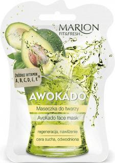 Produktbild Marion Fit&Fresh Face Mask Facial Mask Regeneration & Hydration Avocado 7.5Ml (7.50 ml)