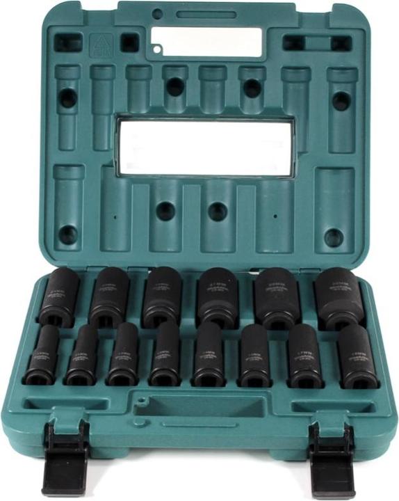 Immagine prodotto DeWalt DCF 899 N Avvitatore ad impulsi a batteria 18V + Set di 14 chiavi a bussola Makita B-52308 (Batteria ricaricabile)