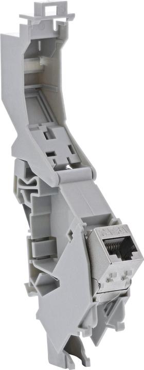 Produktbild InLine Cat.6A Keystone SNAP-In Modul für Hutschiene