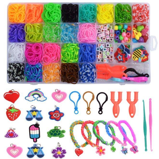 Produktbild MU Classic Kinder Gummi Loom DIY für Armband und Kette