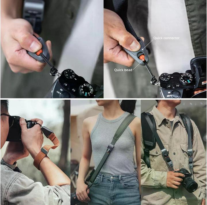 Image du produit Pgytech Strap d'épaule pour caméra(Rock Grey) (Sangle d'épaule)