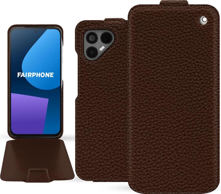 Actual product image Noreve Vertical leather shell (OnePlus 5)