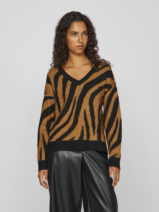 Actual product image Vila V-neck knit jumper (L)