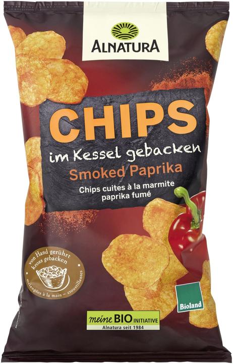 Alnatura Bio Kessel Chips Smok.Paprika (125 g)