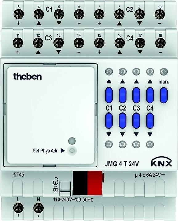 Theben JMG 4 T 24V KNX (Heizungsaktor)