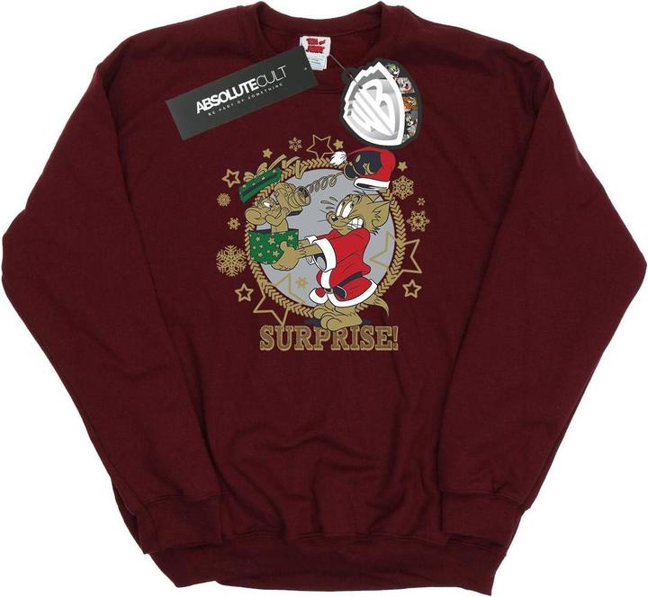 Immagine prodotto Tom & Jerry Christmas Surprise Felpa Donna (XXL)