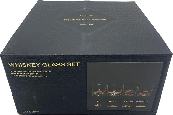 Image du produit Lite-On The Peaks Whiskeygläser 4er-Set (2.50 dl, 4 x, Verre à whisky)