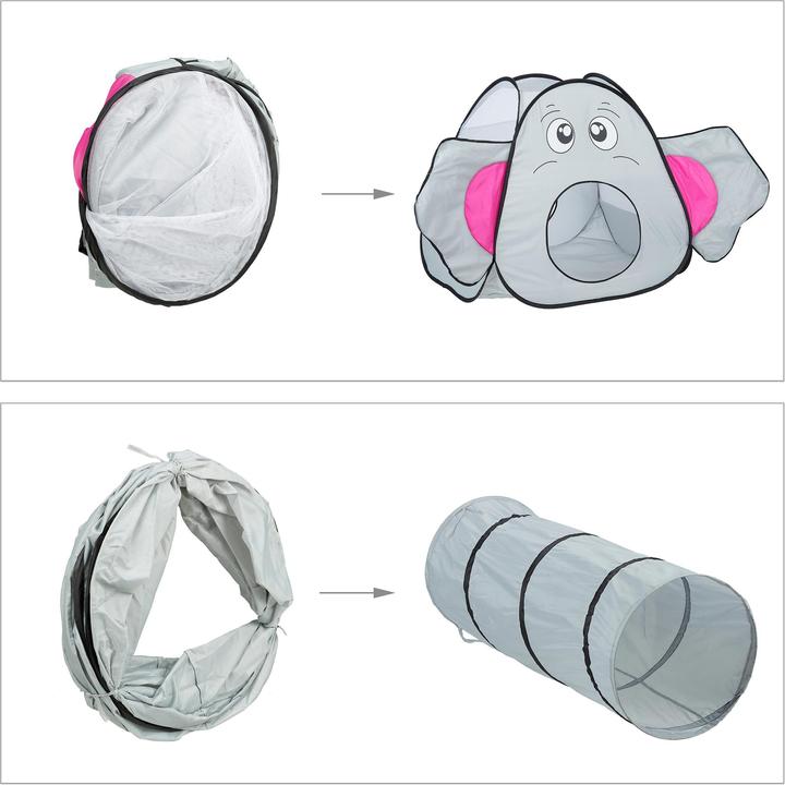 Actual product image Relaxdays Play tent