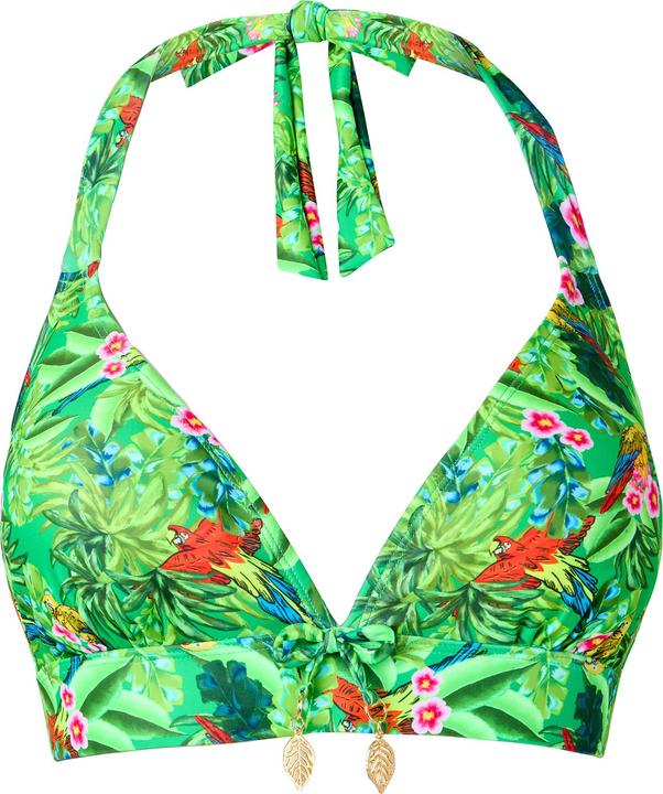 Actual product image Joe Browns Tropical Print Halter Bikini Top (44)
